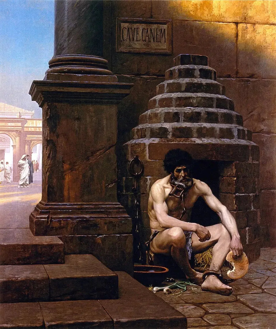 Roma'da Savaş Mahkumu - Jean-Léon Gérôme