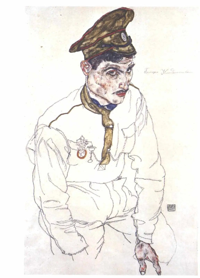 Rus savaş esiri - Egon Schiele