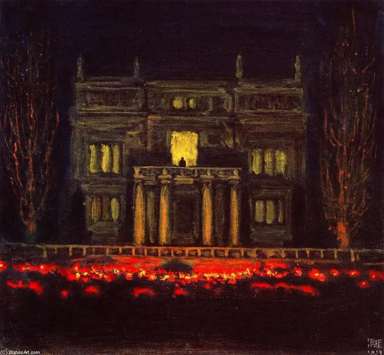 Meşale Alayı - Franz Von Stuck