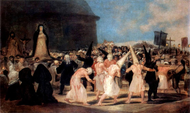 Flagellantların Geçidi - Francisco de Goya