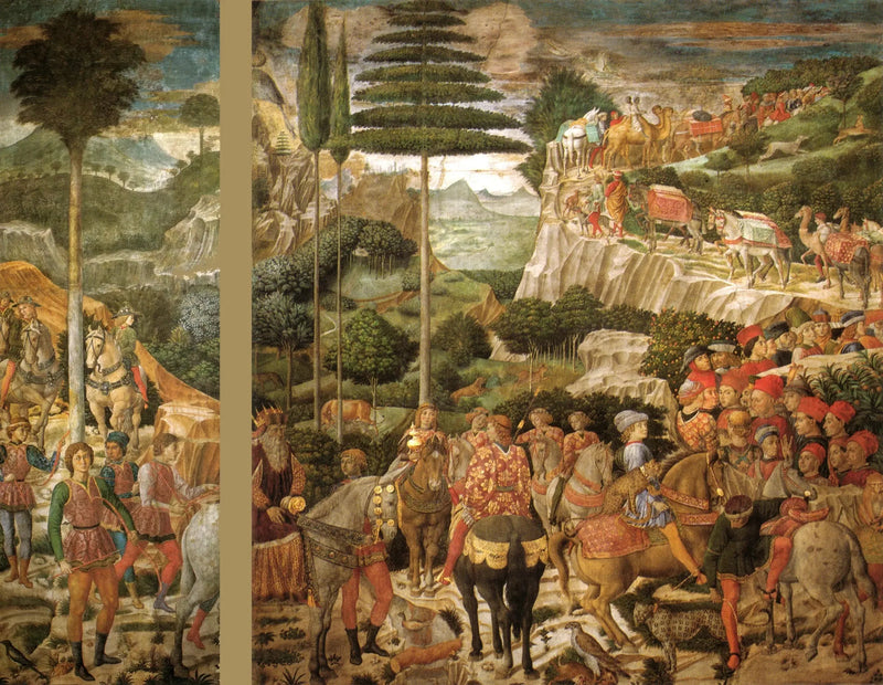En yaşlı kralın Alayı - Benozzo Gozzoli