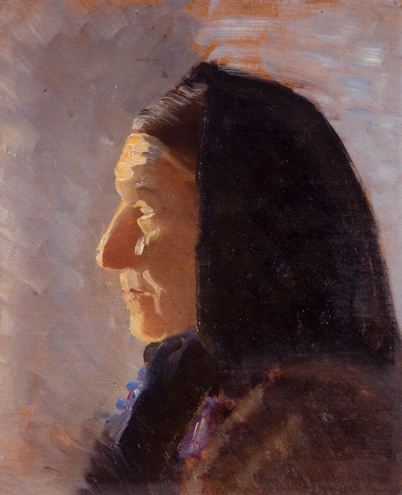 Skagen'den Bir Kadının Profili - Anna Ancher