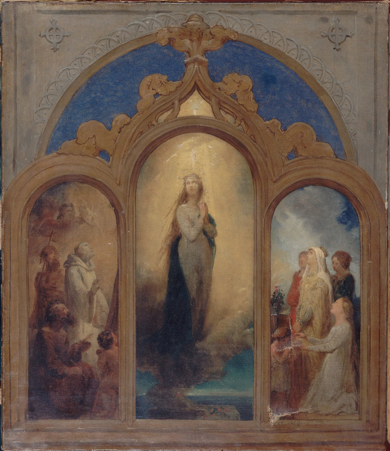 Üçlü Dikit için Proje - Ary Scheffer
