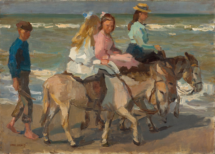 Eşek sırtında yürüyüş - Isaac Israëls