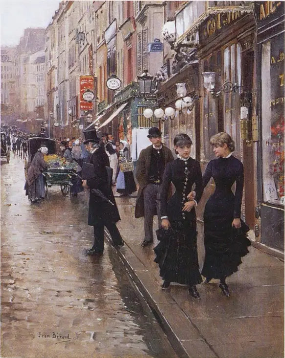 Promenade à Paris - Jean Béraud - Alpha Reproduction