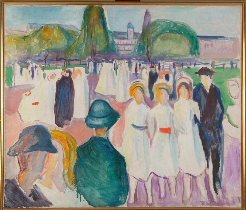 Bahar Yürüyüşü - Edvard Munch