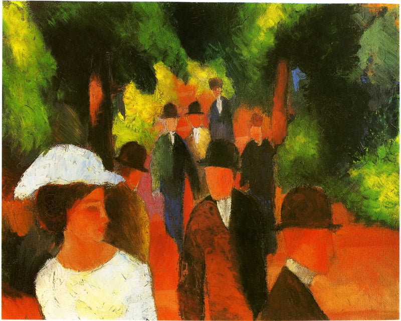 Yürüyüş - August Macke