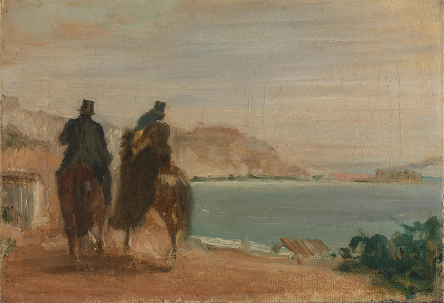 Deniz Kenarında Yürüyüş - Edgar Degas