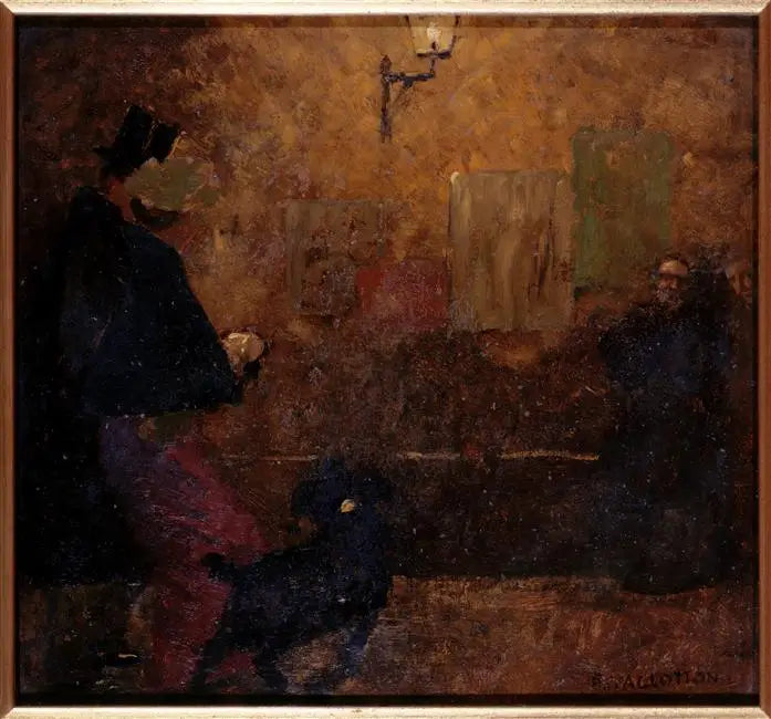 Gece Yürüyüşü - Félix Vallotton