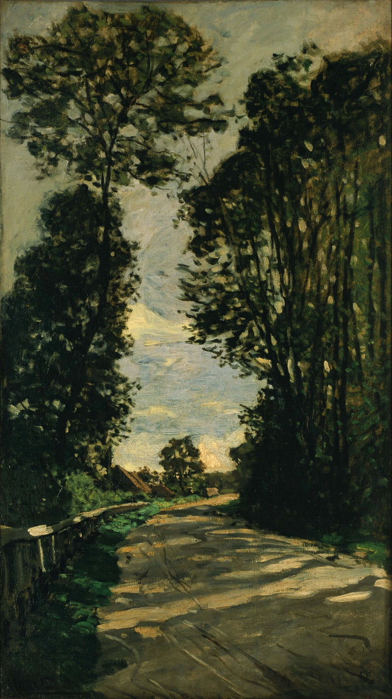 Saint-Siméon çiftliği W29 - Claude Monet'ye giden yolda yürüyün