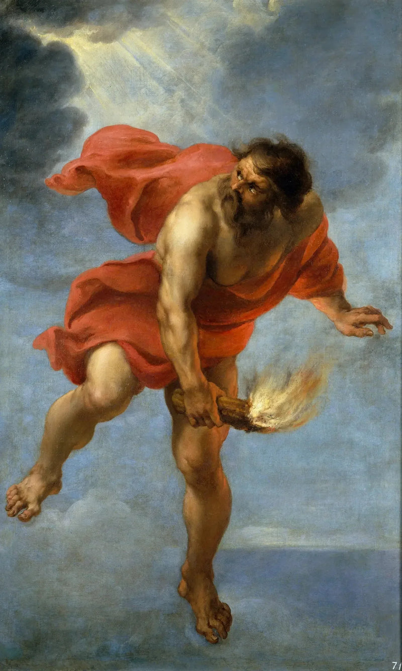 Prométhée ateşi taşıyor - Peter Paul Rubens