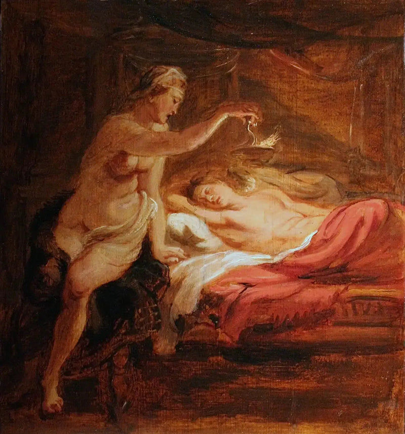 Psyché ve Aşk - Peter Paul Rubens