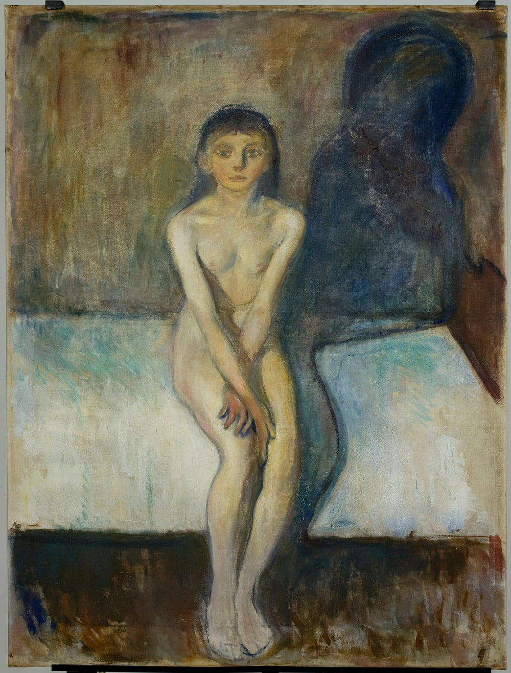 Reproduction du tableau « Puberté - Edvard Munch » par Alpha Reproduction en peinture à l’huile