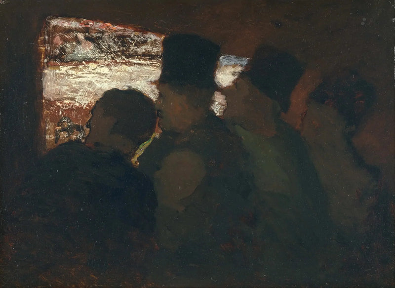 Tiyatro İzleyicisi - Honoré Daumier