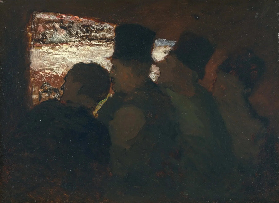 Tiyatro İzleyicisi - Honoré Daumier