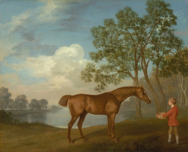 Balkabağı ve ahır çocuğu - George Stubbs