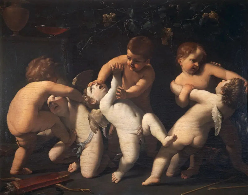 Putti Dövüşçüleri - Guido Reni