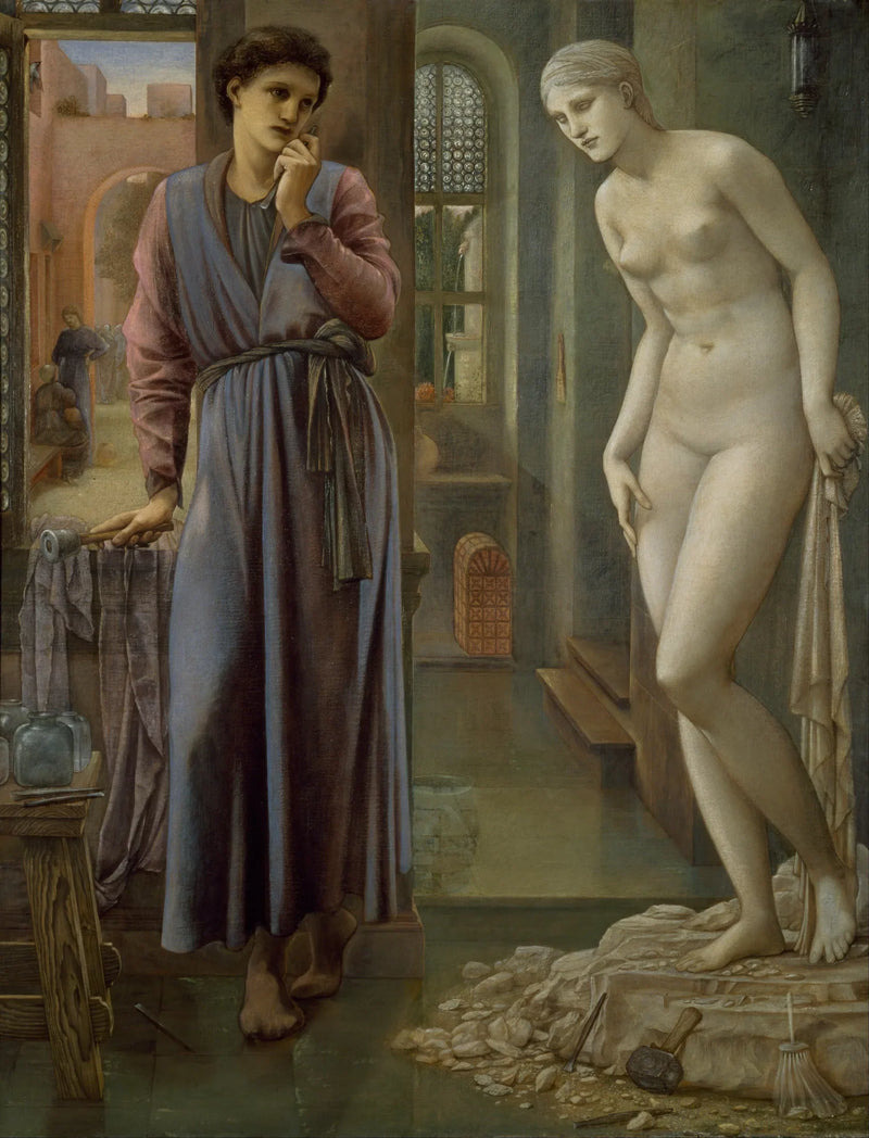 Pygmalion ve İmge - El Tutuluyor - Edward Burne-Jones