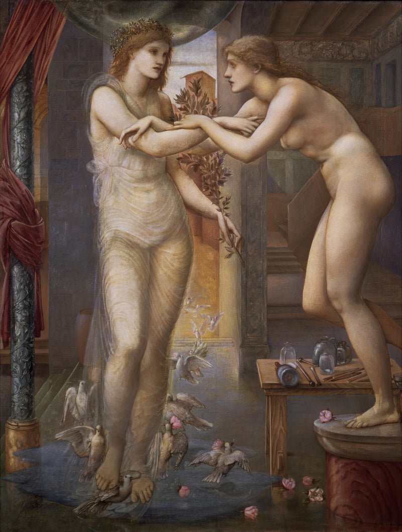 Pygmalion ve İmge - Tanrının Ateşleri - Edward Burne-Jones