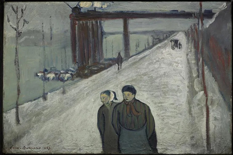 Clichy-Nehri Kenarı - Émile Bernard