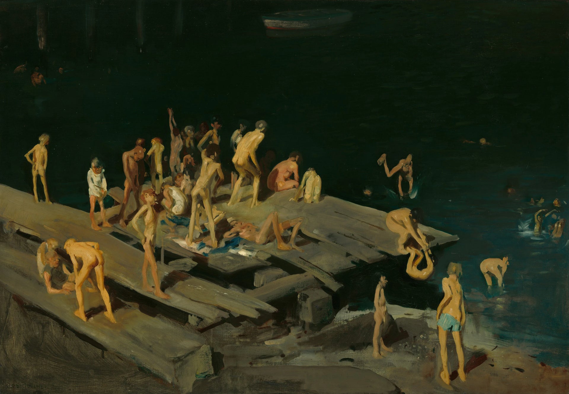 Quarante-deux gamins - George Bellows