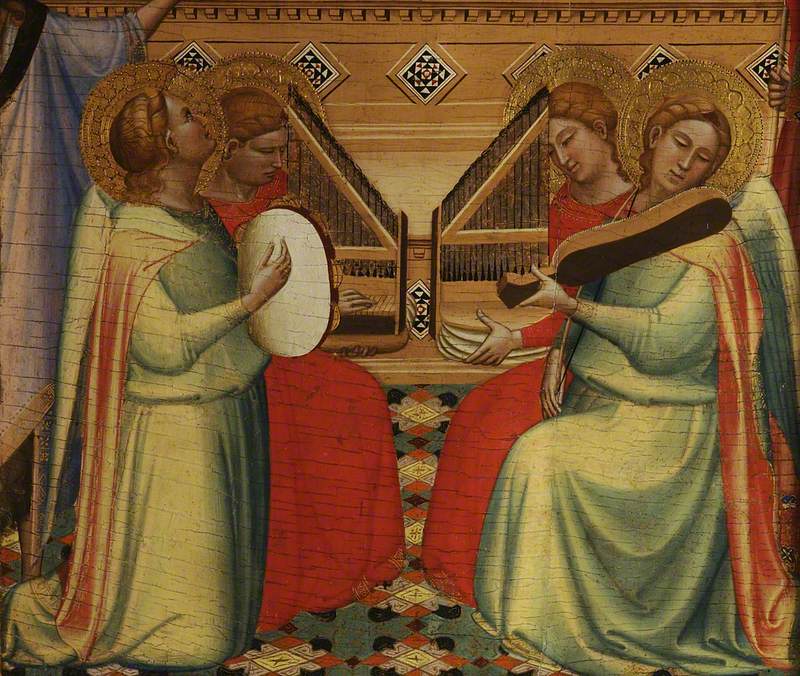 Quatre anges musiciens - Bernardo Daddi - Alpha Reproduction