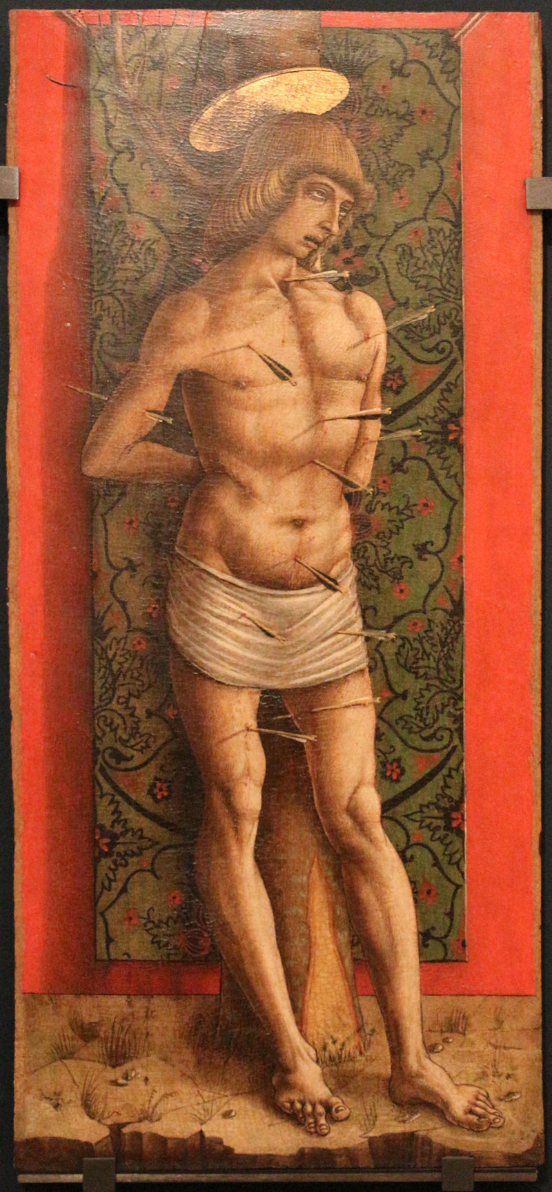 Dört aziz ve mübarek: Aziz Sebastian - Carlo Crivelli