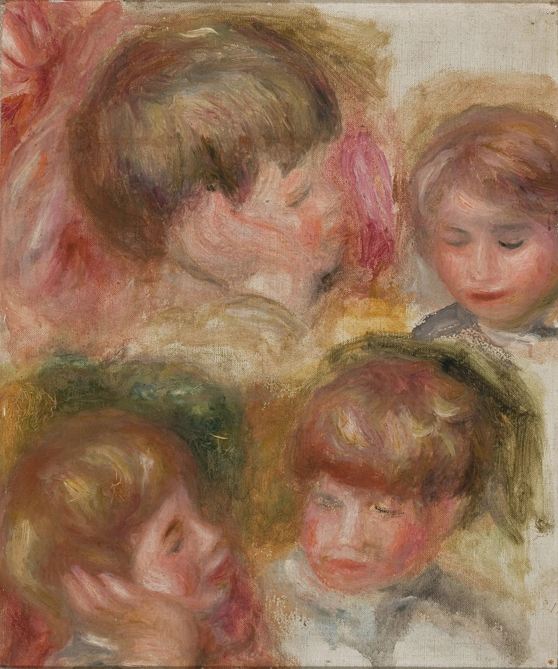 Dört baş - Pierre-Auguste Renoir
