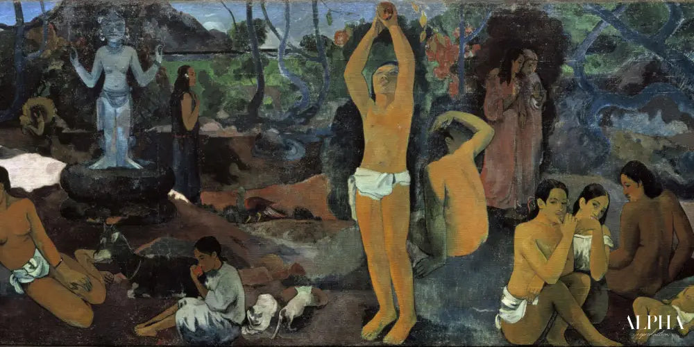 Qui sommes-nous ? - Paul Gauguin - Reproductions de tableaux et peintures haut de gamme