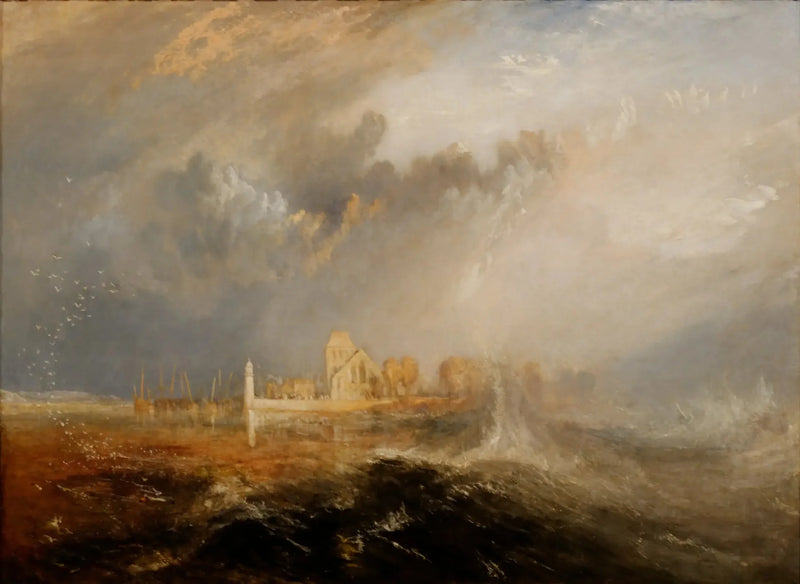 Quillebeuf, Seine Nehri'nin ağzı. - J. M. W. Turner