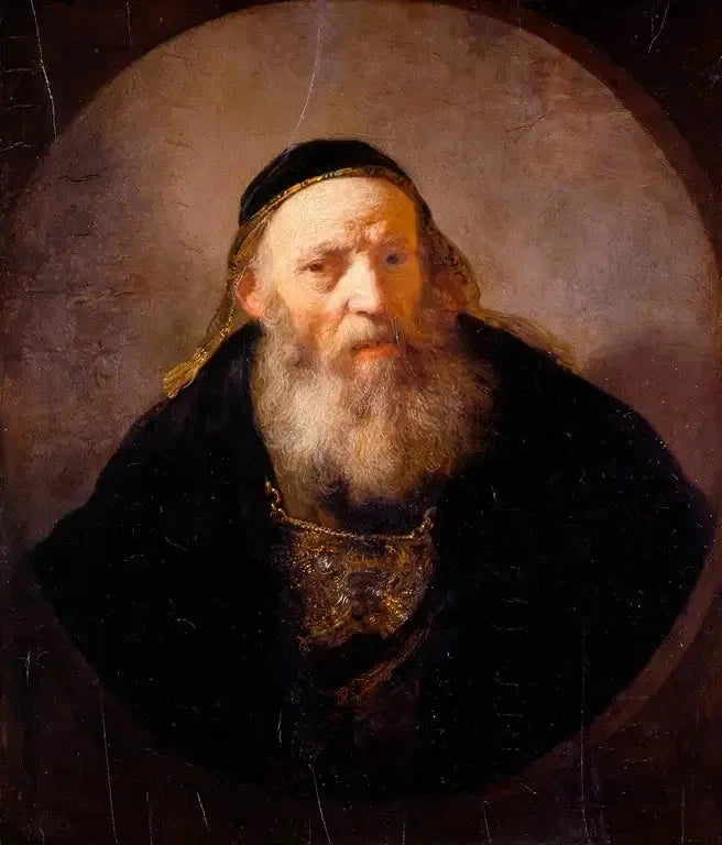 Bir Rabbi Portresi - Rembrandt