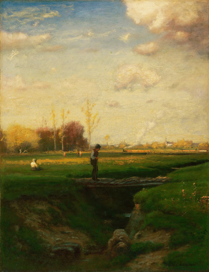Kısayol, Watchung İstasyonu, New Jersey - George Inness