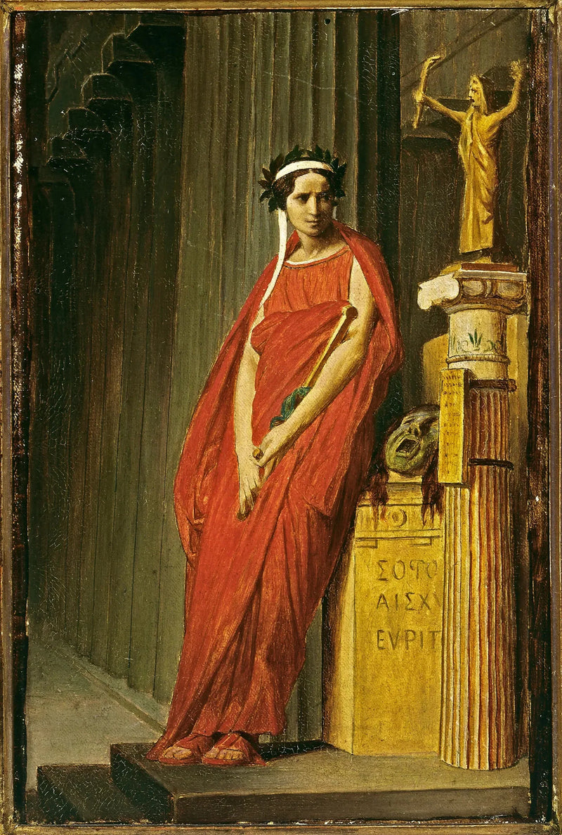 Rachel (1821-1858), trajedi kostümüyle - Jean-Léon Gérôme