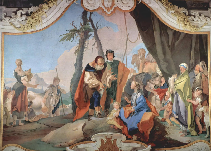 Rachel İdol Saklarken - Giovanni Battista Tiepolo