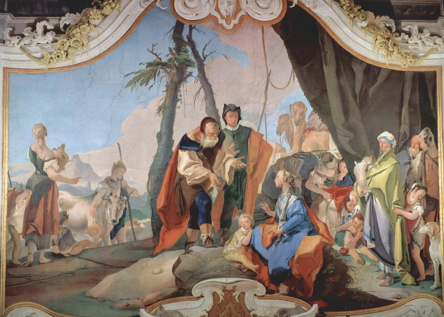 Rachel İdol Saklarken - Giovanni Battista Tiepolo
