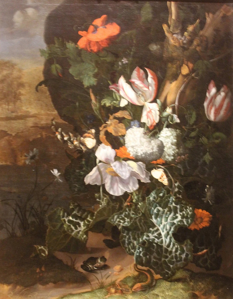Nature morte aux fleurs — Dresde - Rachel Ruysch