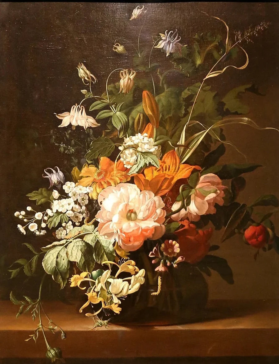 Fleurs dans un vase, vers 1685 - Rachel Ruysch