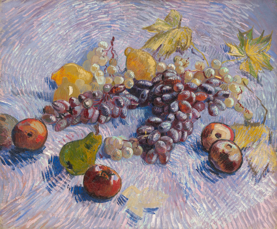 Elmalar, armutlar, limon ve üzüm - Vincent van Gogh