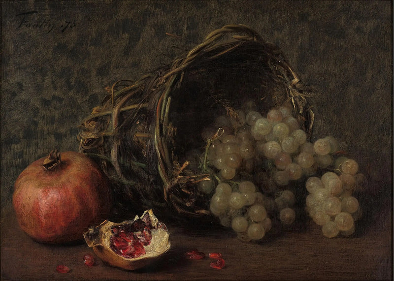 Üzümler ve narlar - Henri Fantin-Latour