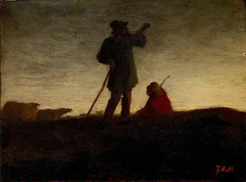 Sürü Hatırlatıcısı - Jean-François Millet