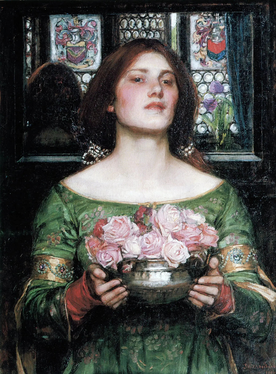 "Elinizden geldiğince gül düğümlerinizi toplayın - John William Waterhouse"