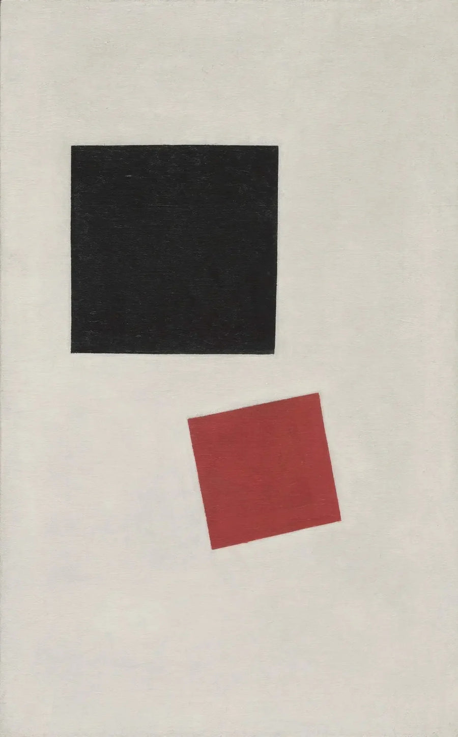 Bir Çocuk ile Bir Sırt Çantası Resimsel Gerçekçilik - Dördüncü Boyutta Renk Yığınları - Kazimir Malevich