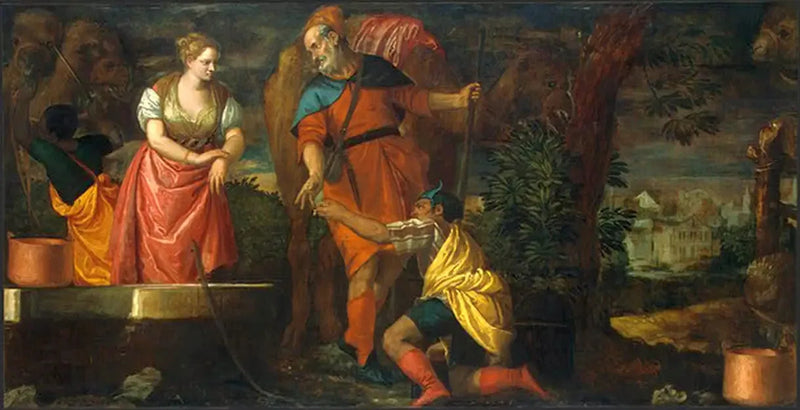Rebecca ve kuyu - Paul Véronèse
