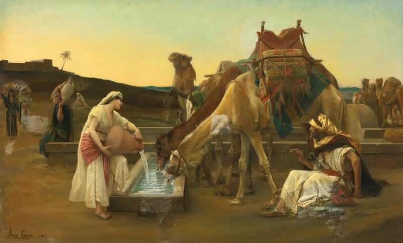 Rébecca ve Éliézer - Alexandre Cabanel