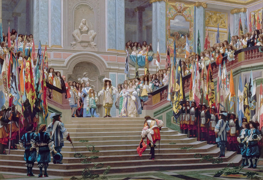 Büyük Condé'nin Versailles'daki Karşılaması - Jean-Léon Gérôme