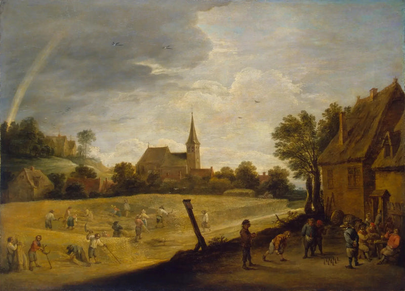 Récolte - David Teniers genç