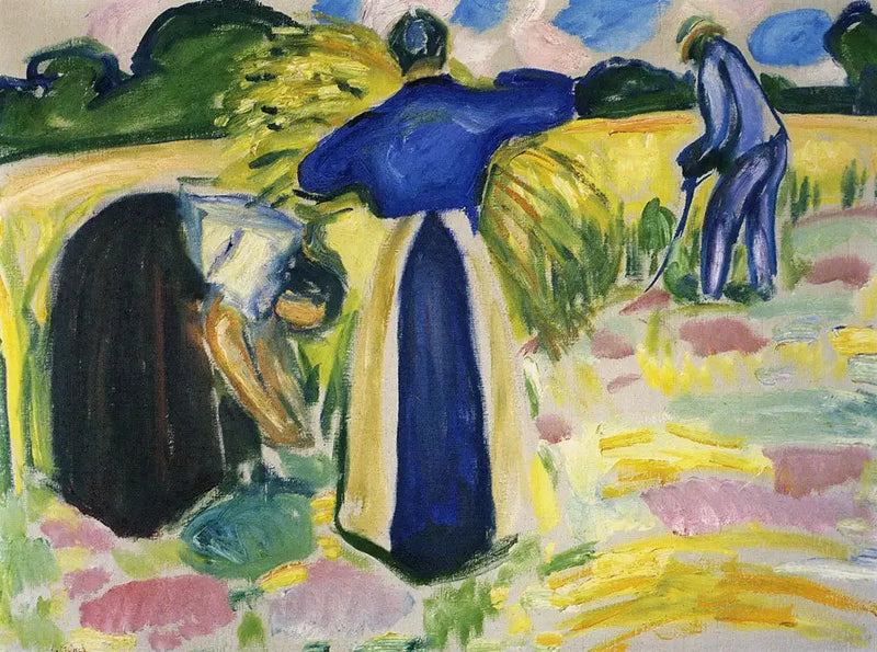 Mısır Hasadı - Edvard Munch