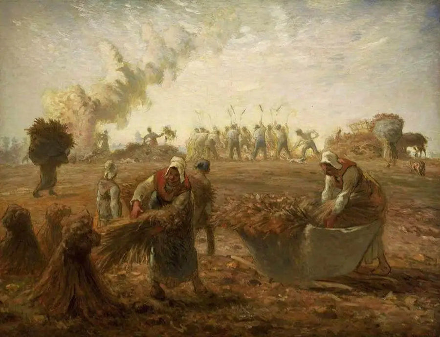 Karabuğday Hasadı, Yaz - Jean-François Millet