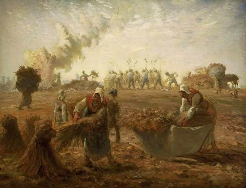 Karabuğday Hasadı, Yaz - Jean-François Millet