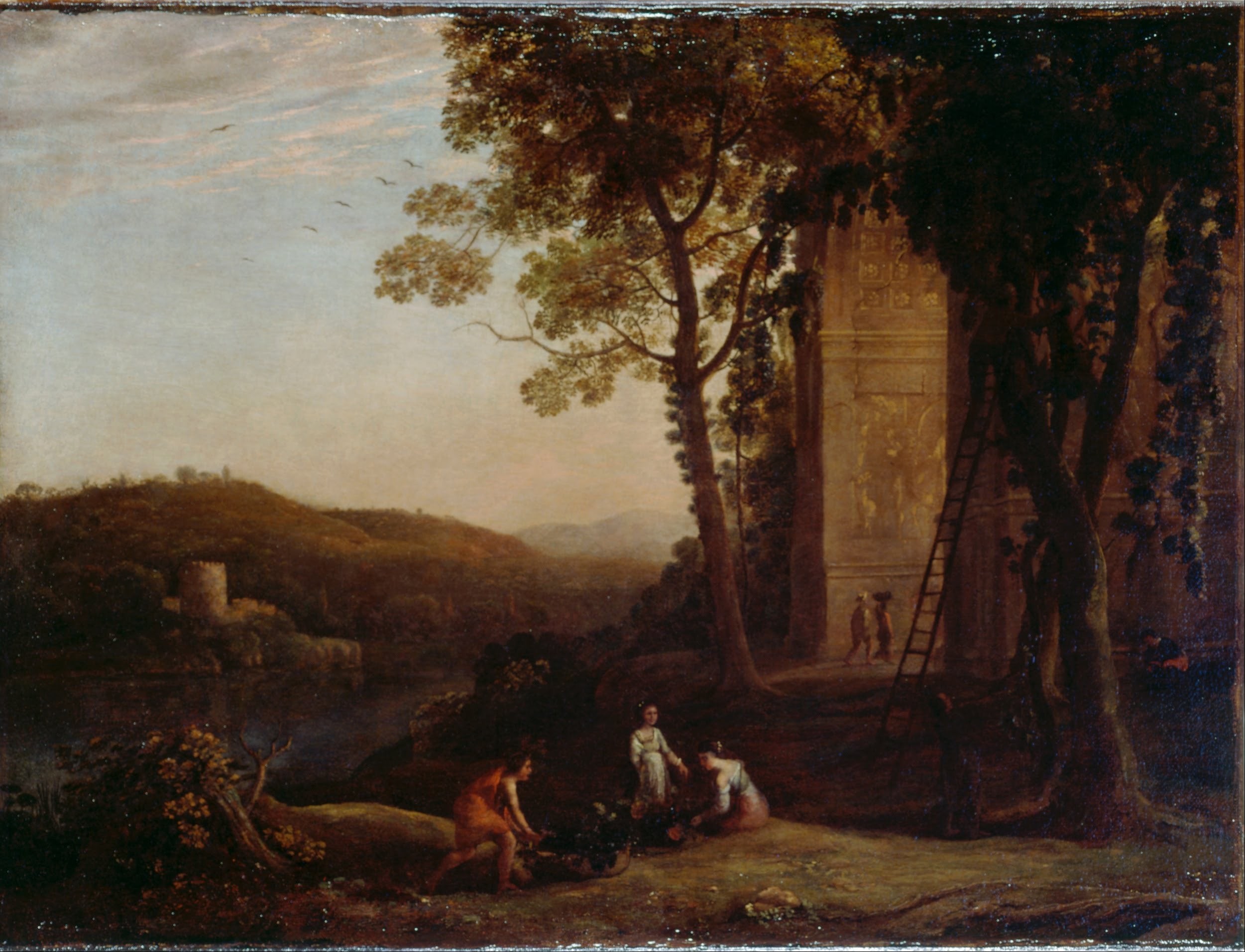 Récolte du raisin - Claude Lorrain